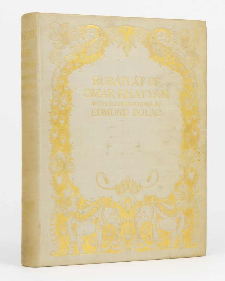 Item #130127 Rubaiyat of Omar Khayyam. Rendered into English Verse by Edward Fitzgerald. With Illustrations by Edmund Dulac. Edmund DULAC, Edward FITZGERALD.
