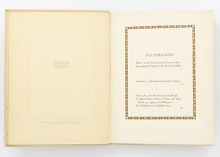 Rubaiyat of Omar Khayyam. Rendered into English Verse by Edward Fitzgerald. With Illustrations by Edmund Dulac