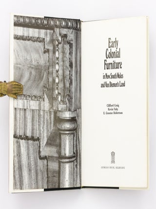 Early Colonial Furniture in New South Wales and Van Diemen's Land