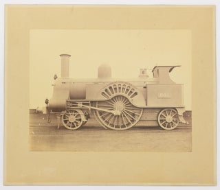 Item #130267 A pair of large-format albumen paper photographs of London and North Western Railway...