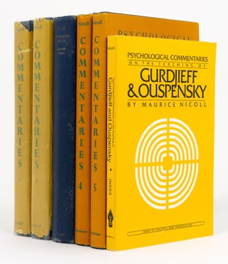 Item #130472 Psychological Commentaries on the Teaching of G.I. Gurdjieff and P.D. Ouspensky....