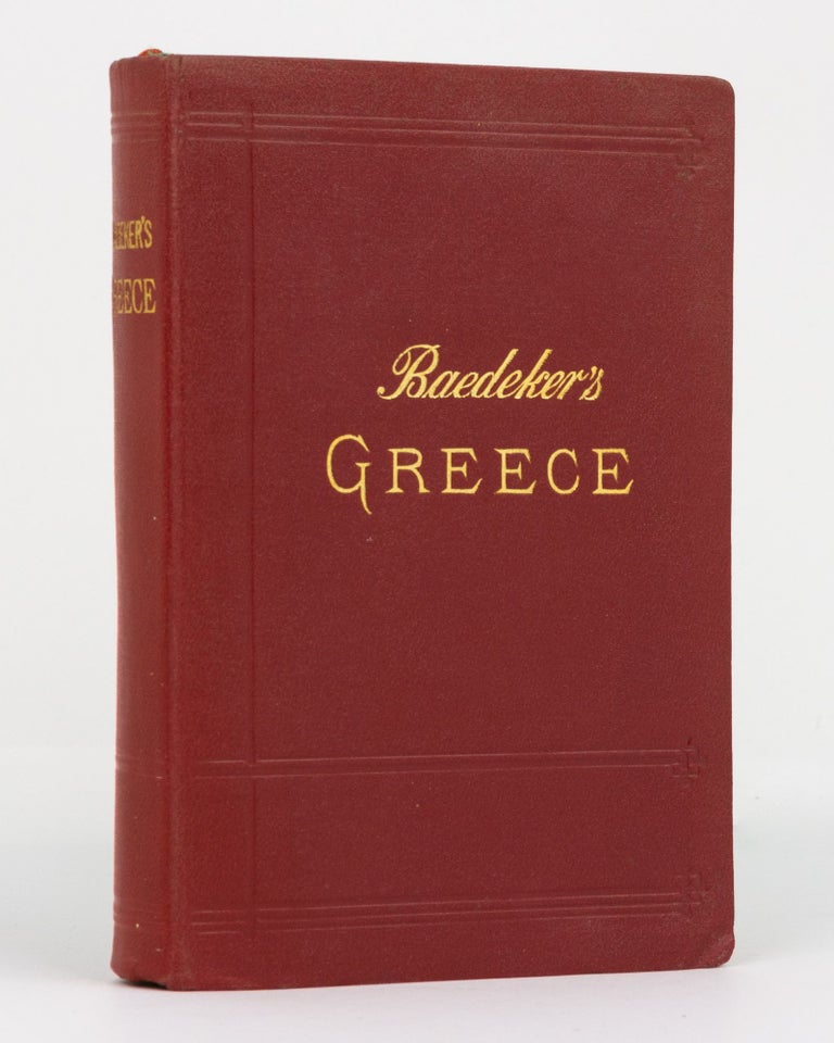 Item #130517 Greece. Handbook for Traveller. Travel Guide, Karl BAEDEKER.