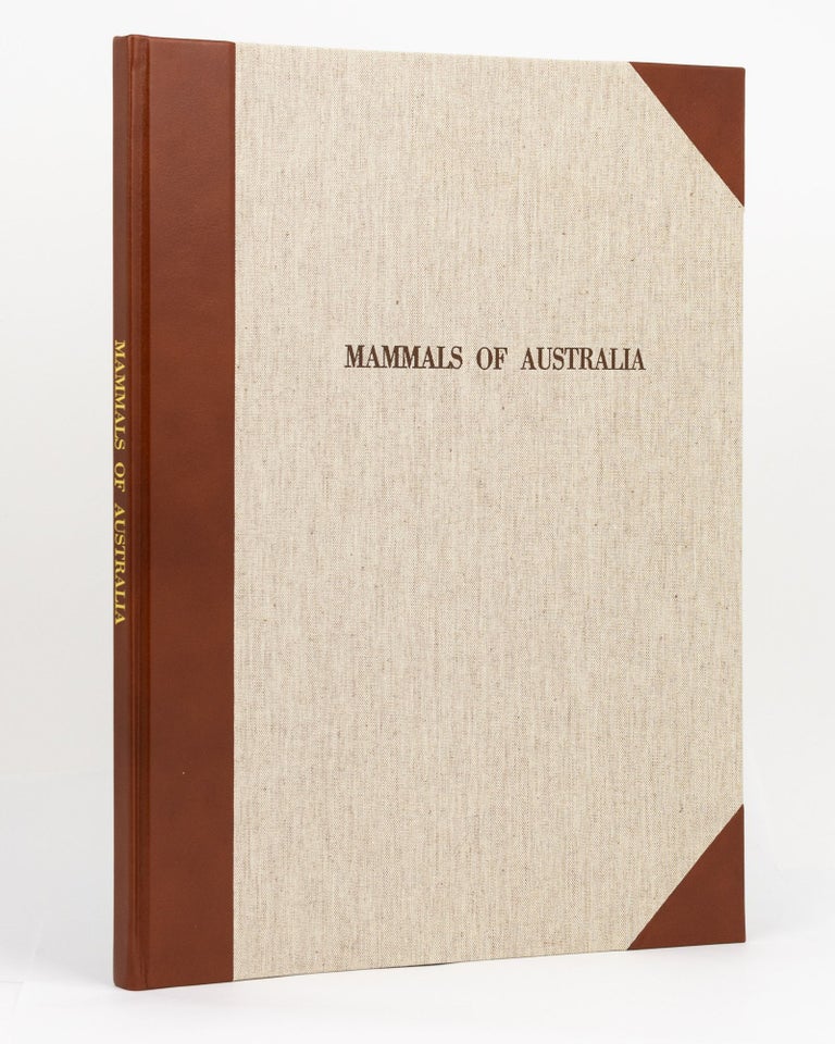 Item #130566 The Mammals of Australia. Illustrated by Miss Harriett Scott and Mrs Helena Forde ... with a Short Account of all the Species hitherto described. Gerard KREFFT.