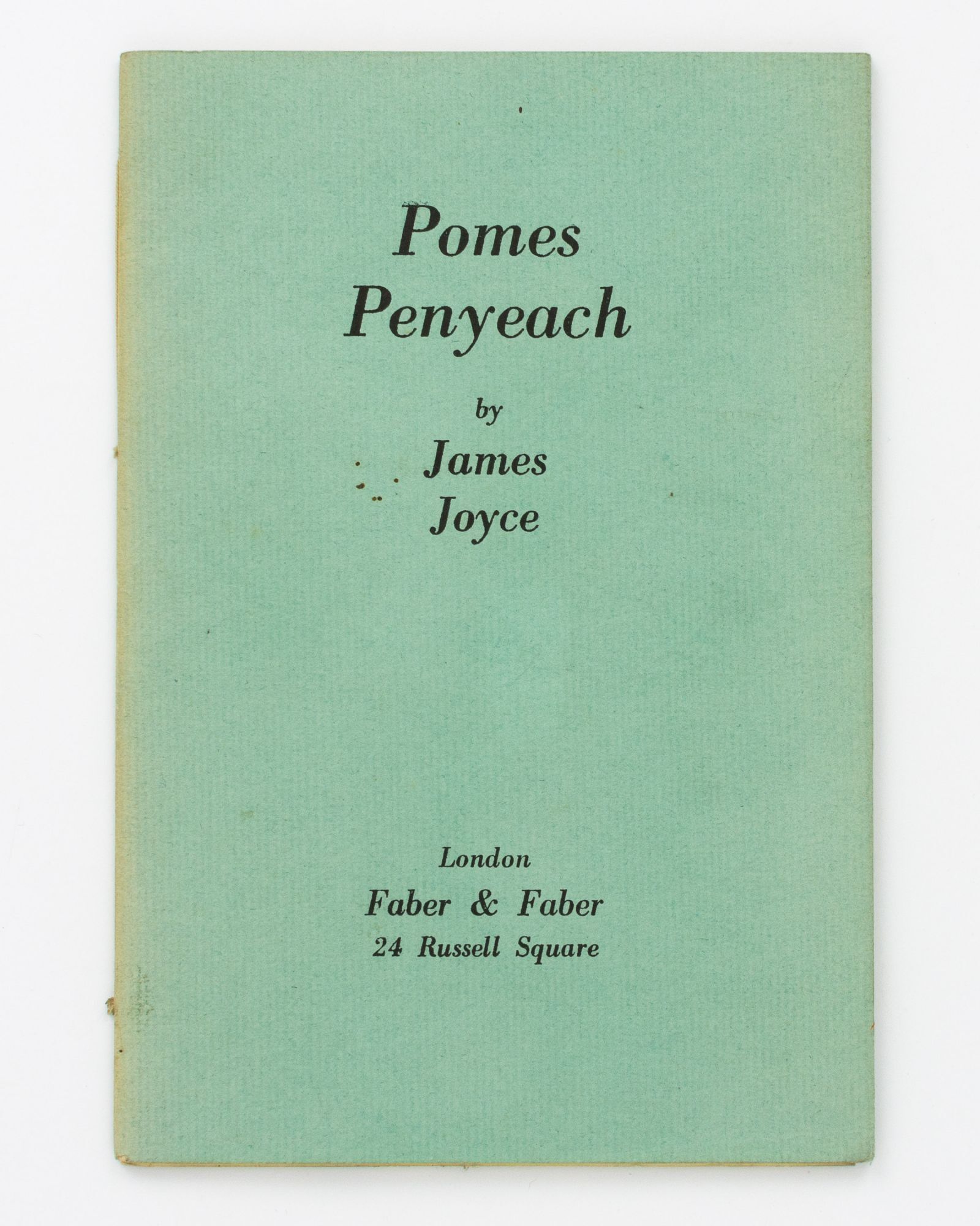Pomes Penyeach | James JOYCE