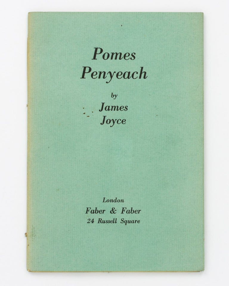 Item #130577 Pomes Penyeach. James JOYCE.