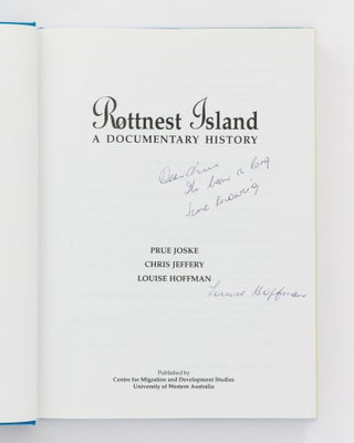Rottnest Island. A Documentary History