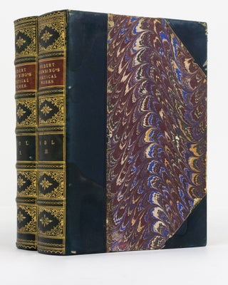 Item #130764 The Poetical Works of Robert Browning. With Portraits. In Two Volumes. Robert BROWNING
