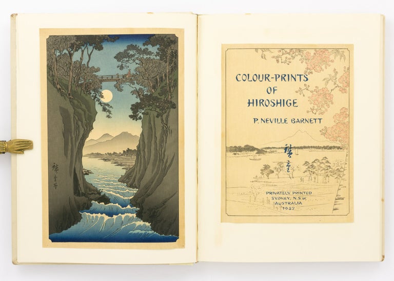 Item #130769 Colour-Prints of Hiroshige. P. Neville BARNETT.