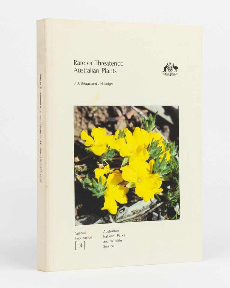 Item #130895 Rare or Threatened Australian Plants. 1988 Revised Edition. J. D. BRIGGS, J H. LEIGH.