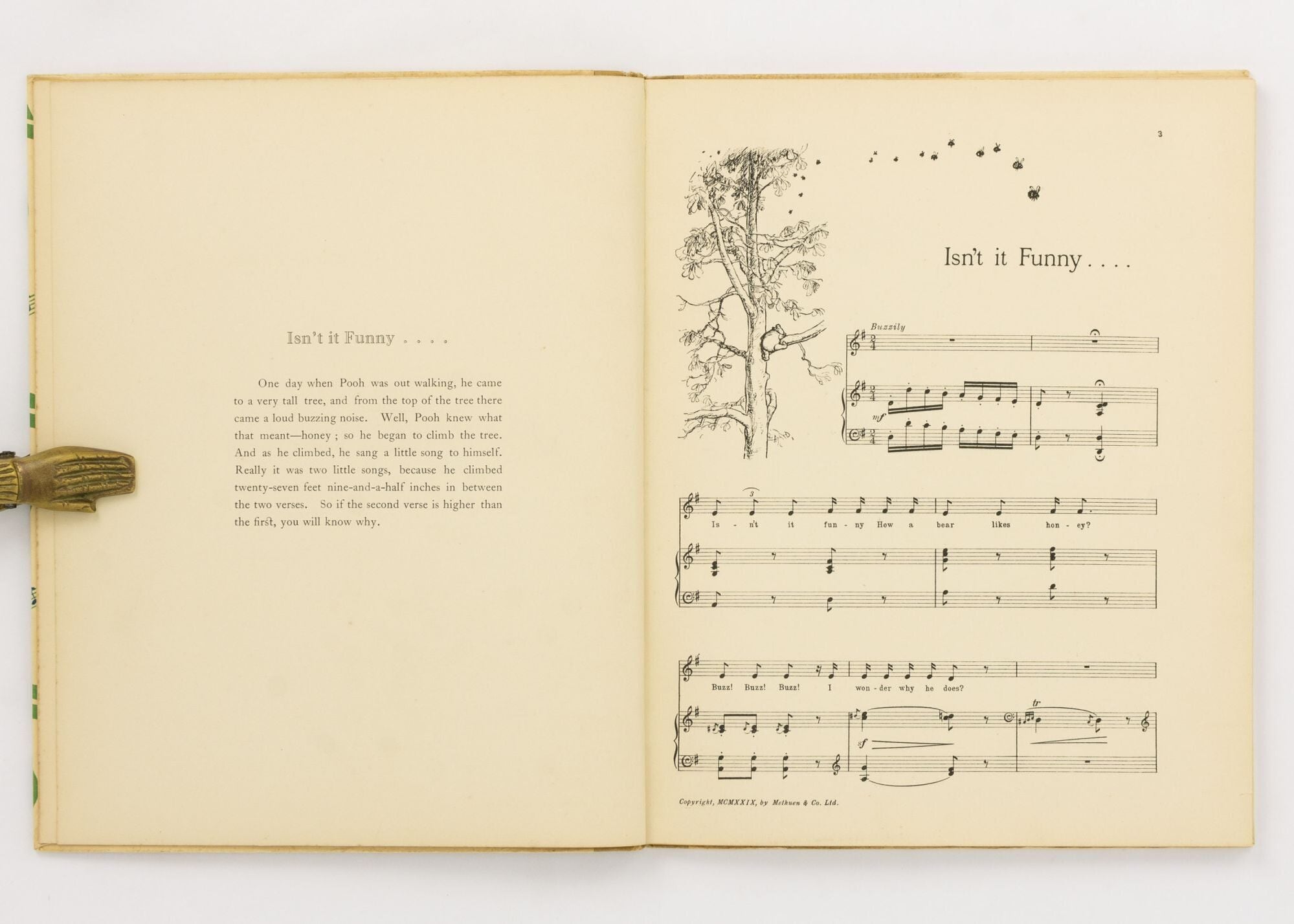 The Hums of Pooh by A.A. Milne. Music by H. Fraser-Simson. Decorations ...