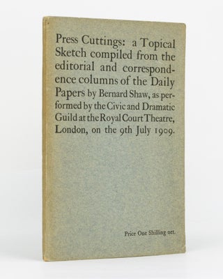 Item #130962 Press Cuttings. A Topical Sketch compiled from the Editorial and Correspondence...
