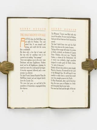 Manhattan. An Ode by Joseph I.C. Clarke [and] Henry Hudson. An Essay by Elbert Hubbard