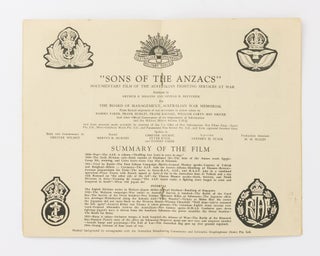 'Sons of the Anzacs'