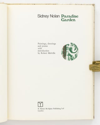 Paradise Garden. Paintings, Drawings and Poems. With Introduction by Robert Melville