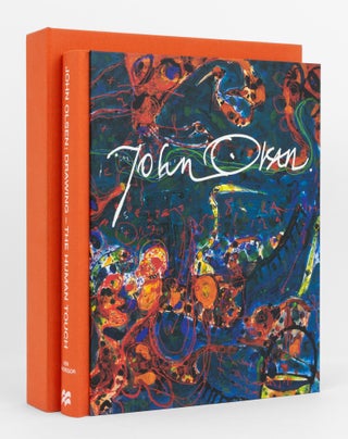 Item #131262 John Olsen. Drawing - the Human Touch... with an Interview by Ken McGregor. John...