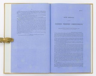 Proceedings of Surveying Schooner 'Beatrice'. [Bound with] Northern Territory Correspondence