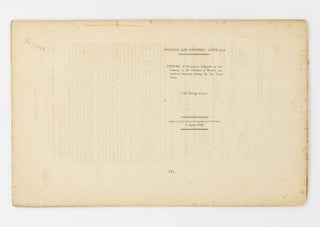 Western and Southern Australia. Return to an Address of the Honourable The House of Commons, dated 29 May 1838; for, No. 1, Return of all the Expenses defrayed by this Country in the Colony of Western Australia during the Last Three Years, ending 5 April 1838, in each Year respectively ...