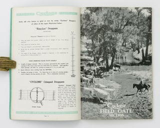 Catalogue No. 48, January 1937. Cyclone Fence & Gate Co. Pty. Ltd. [The Gateway to Quality Products by Cyclone ... (cover title)]