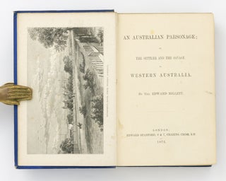 An Australian Parsonage, or, the Settler and the Savage in Western Australia