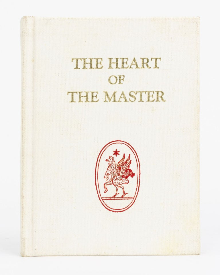 Item #131555 The Heart of the Master. Aleister CROWLEY, Khaled KHAN, pseudonym.