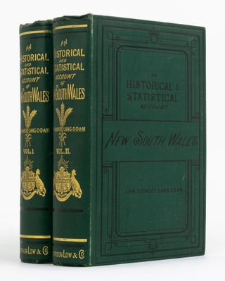 Item #131561 An Historical and Statistical Account of New South Wales, from the Founding of the...