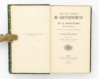 Essai sur l'histoire du Gouvernement et de la Constitution britanniques depuis le règne de Henri VII jusqu'à l'époque actuelle