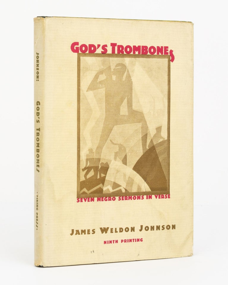 Item #131749 God's Trombones. Seven Negro Sermons in Verse. James Weldon JOHNSON.