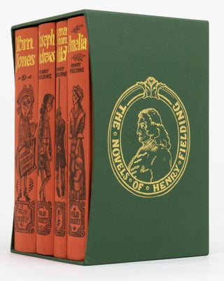 Item #131836 The Novels of Henry Fielding. [A four-volume boxed set comprising The History of Tom...