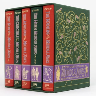 Item #131941 The Story of the Middle Ages [a five-volume boxed set of books by individual...