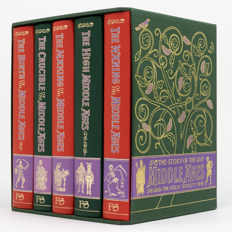 Item #131941 The Story of the Middle Ages [a five-volume boxed set of books by individual authors]. H. St L. B. MOSS.