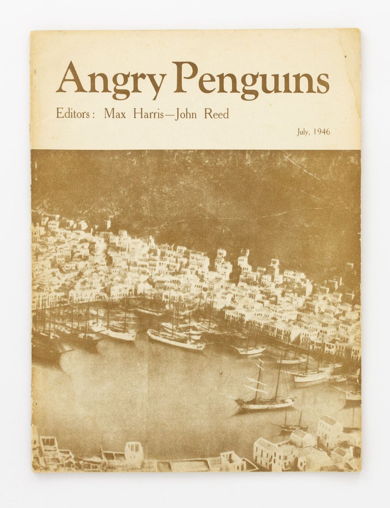 Item #131955 Angry Penguins. July 1946 [cover title]. Angry Penguins #9, Max HARRIS, John REED.