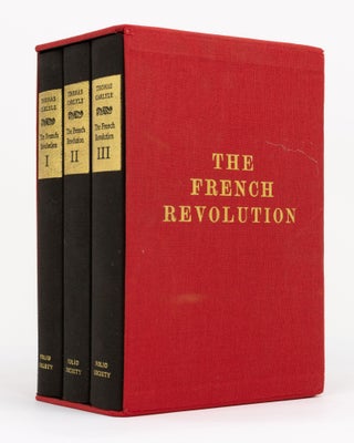 Item #131964 The French Revolution. A History. Thomas CARLYLE