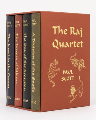 Item #132030 The Raj Quartet. [A four-volume boxed set comprising The Jewel in the Crown; The Day...