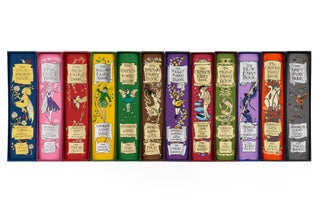 Item #132033 The complete 12-volume Folio Society edition of the Rainbow Fairy Books. Andrew LANG