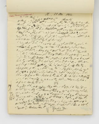 A series of letters (manuscript and duplicate manuscript) to 'Dear Mission Friends' between April 1912 and December 1921 by Pastor Carl Strehlow, missionary in charge at the Finke River Mission, Hermannsburg, Central Australia