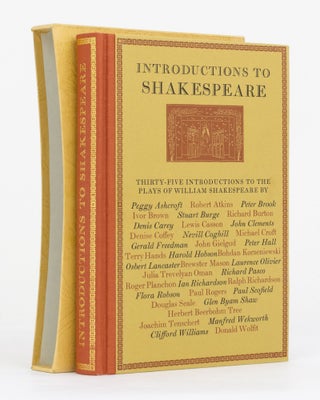 Item #132157 Introductions to Shakespeare, being the Introductions to the Individual Plays in the...