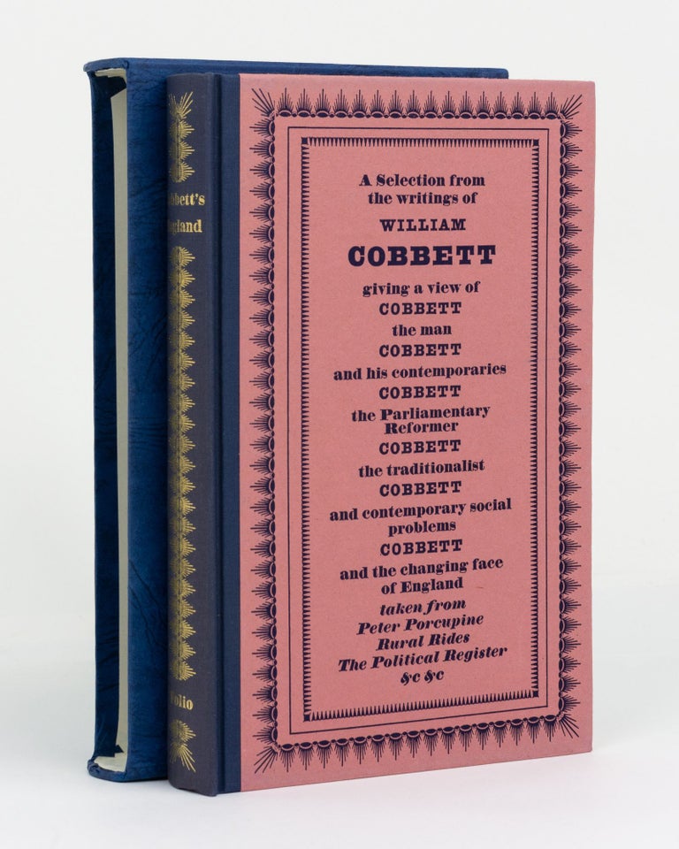 Item #132171 Cobbett's England. A Selection. William COBBETT.
