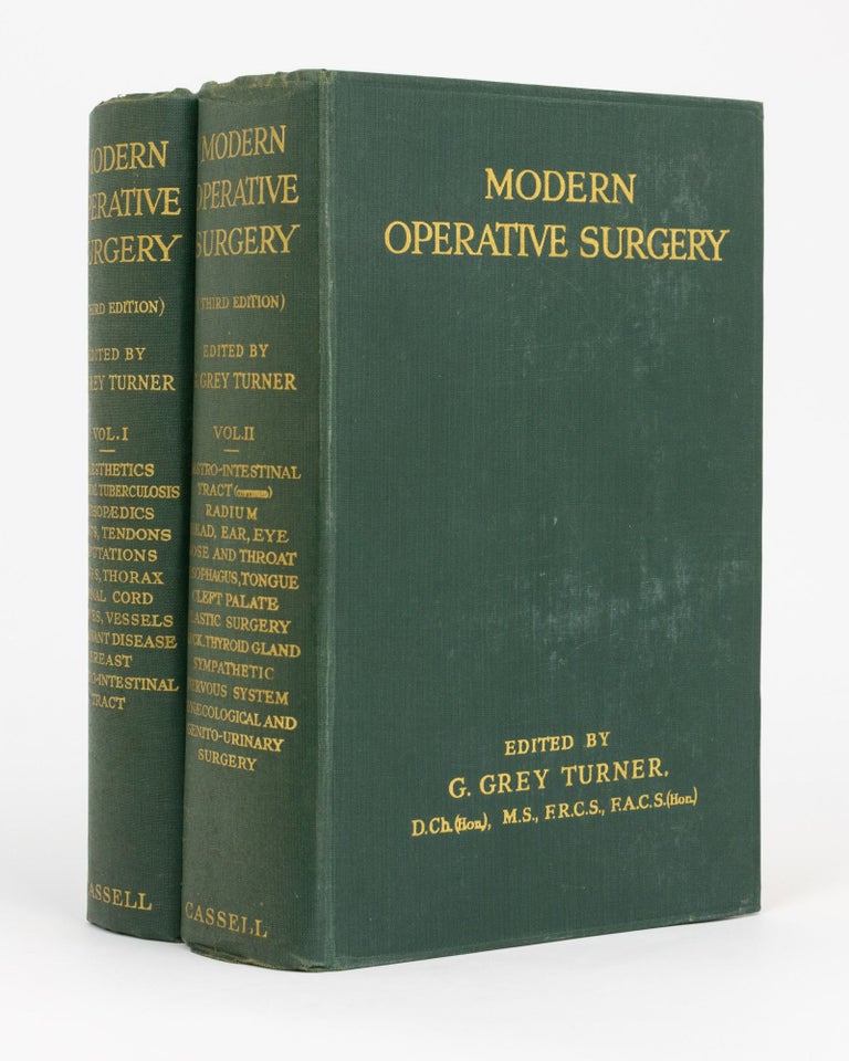 Item #132367 Modern Operative Surgery. Third Edition. G. Grey TURNER.