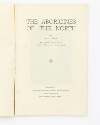 The Aborigines of the North, by a Rotuman