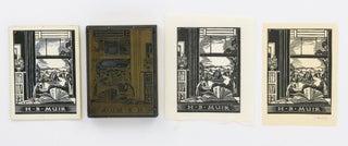 An important archive of the complete suite of bookplates designed for Harry Muir, including many preparatory drawings, original printing blocks, and proof prints