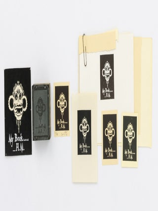 An important archive of the complete suite of bookplates designed for Harry Muir, including many preparatory drawings, original printing blocks, and proof prints