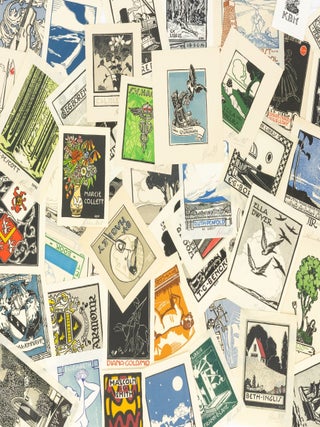 Item #132822 A collection of 57 bookplates by G.D. Perrottet. George David PERROTTET