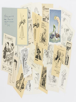 A group of 28 bookplates by Norman Lindsay (one signed)