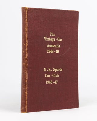 Item #132884 The Vintage Car. Volume 1, Number 1, July 1948 to Volume 1, Number 4, October 1949....