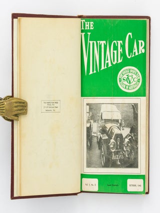 The Vintage Car. Volume 1, Number 1, July 1948 to Volume 1, Number 4, October 1949