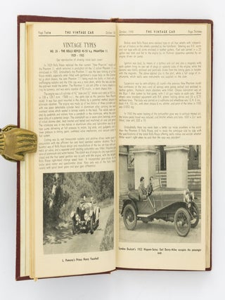 The Vintage Car. Volume 1, Number 1, July 1948 to Volume 1, Number 4, October 1949