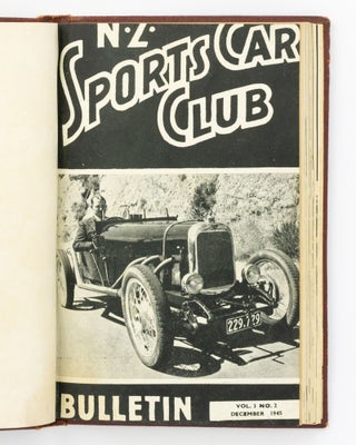 The Vintage Car. Volume 1, Number 1, July 1948 to Volume 1, Number 4, October 1949