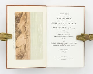 Narrative of an Expedition into Central Australia ... during the Years 1844, 5, and 6