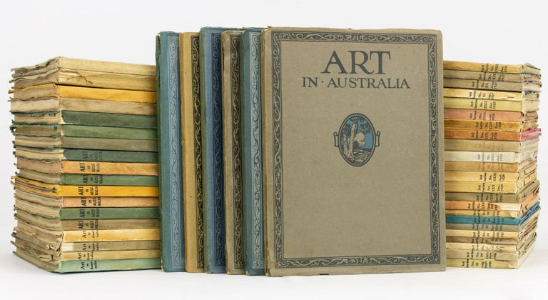 Item #132976 Art in Australia. Series 1, Numbers 1 to 11; Series 2 (or New Series), Numbers 1 and 2; and Series 3, Numbers 1 to 81 [all three series complete: an unbroken run of 94 issues]. 'Art in Australia'.