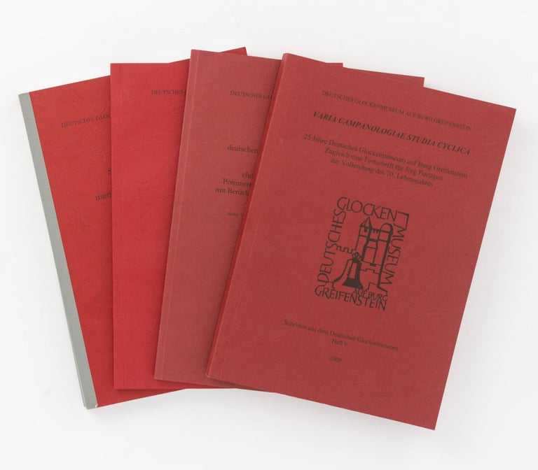 Item #133090 Four stand-alone publications on German bells and bell-foundries from the 'Schriften aus dem Deutschen Glockenmuseum' series. German Bells.